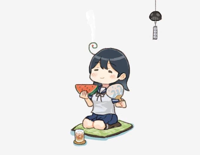 一旦暑さも休憩 