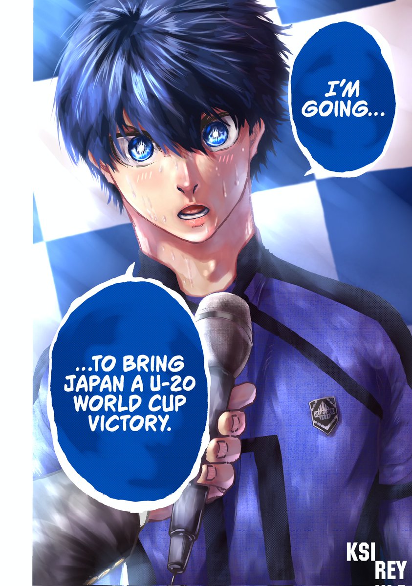 KsireyArts's tweet image. I&apos;m going...🏆
#IsagiYoichi #BlueLock #Coloring