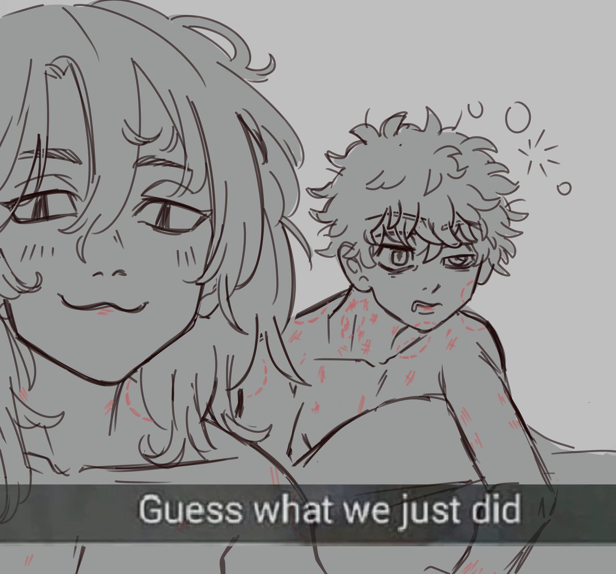 lesbianmitchy's tweet image. kenchin recebeu uma mensagem 💬 #マイ武 #maitake