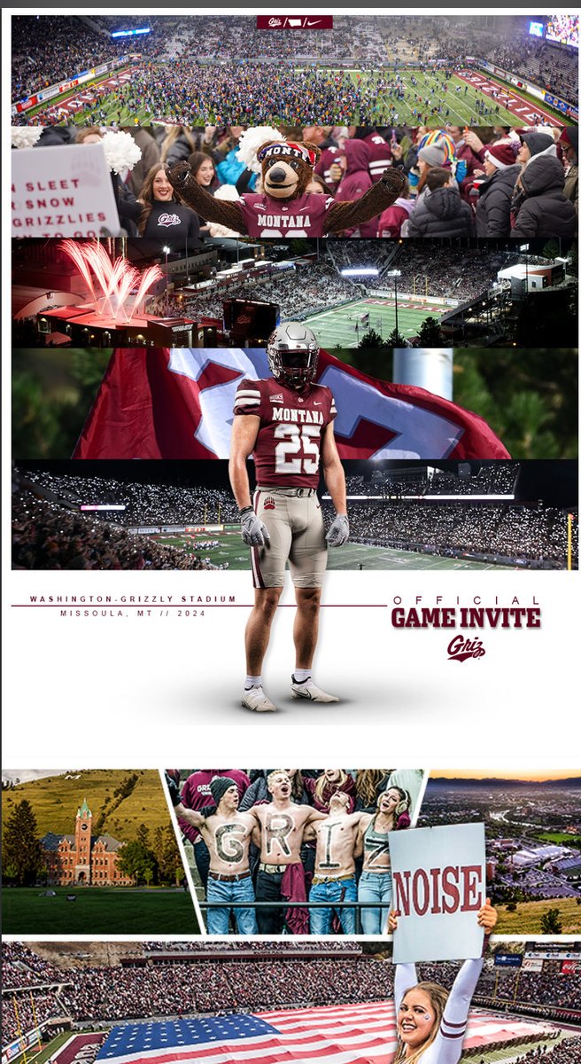 Thank you so much ⁦<a href="/KeatonJ_3/">Keaton Johnson</a>⁩ and ⁦<a href="/MontanaGrizFB/">Montana Griz Football</a>⁩ for the game day invite!! Can’t wait !! ⁦⁦<a href="/FallsBison/">Great Falls High Bison Football</a>⁩ ⁦<a href="/EStoverud/">Eric Stoverud</a>⁩