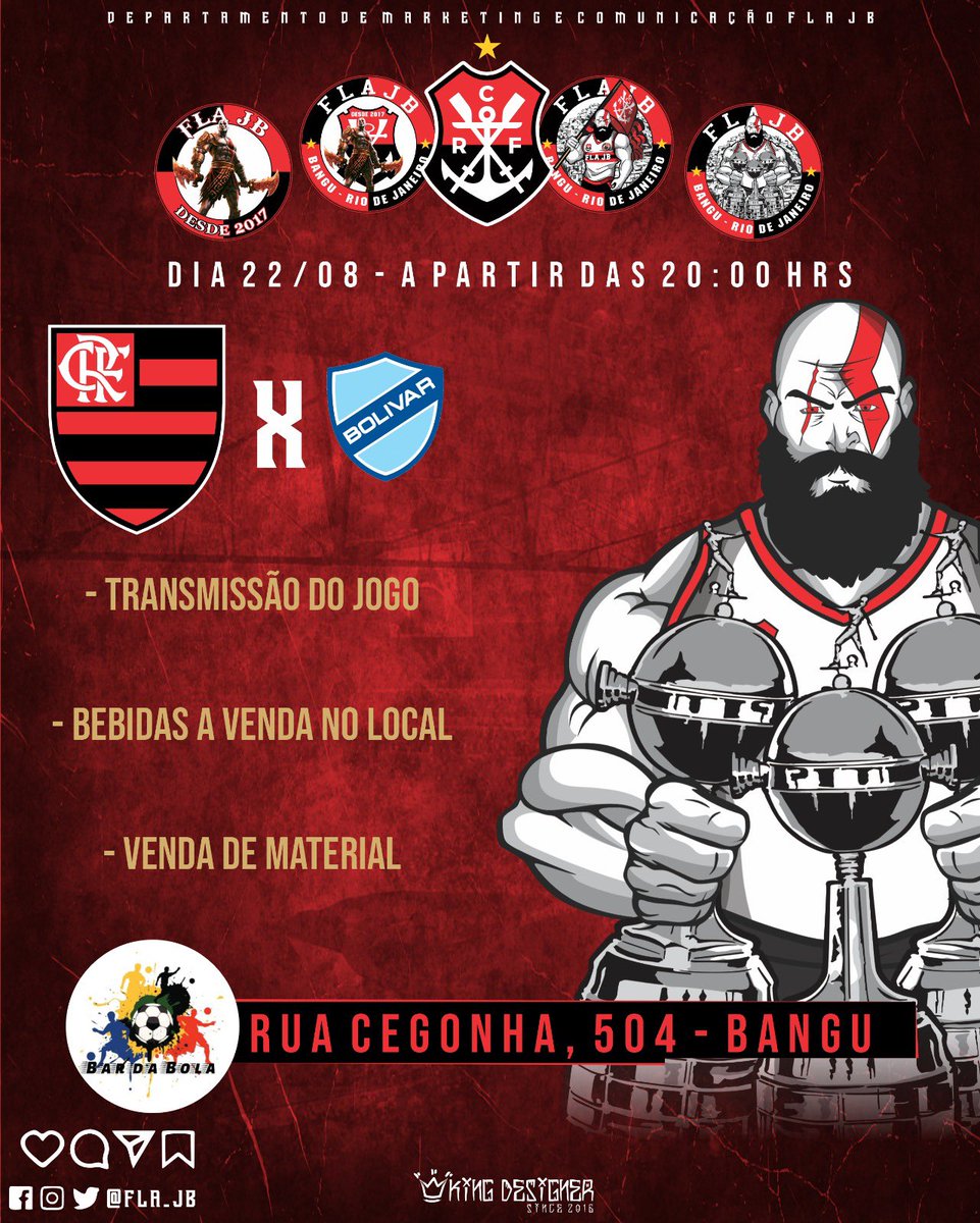 TorcidaFlaJB's tweet photo. Em busca do Tetra🏆🏆🏆🏆 https://t.co/EfYGF5tA3p