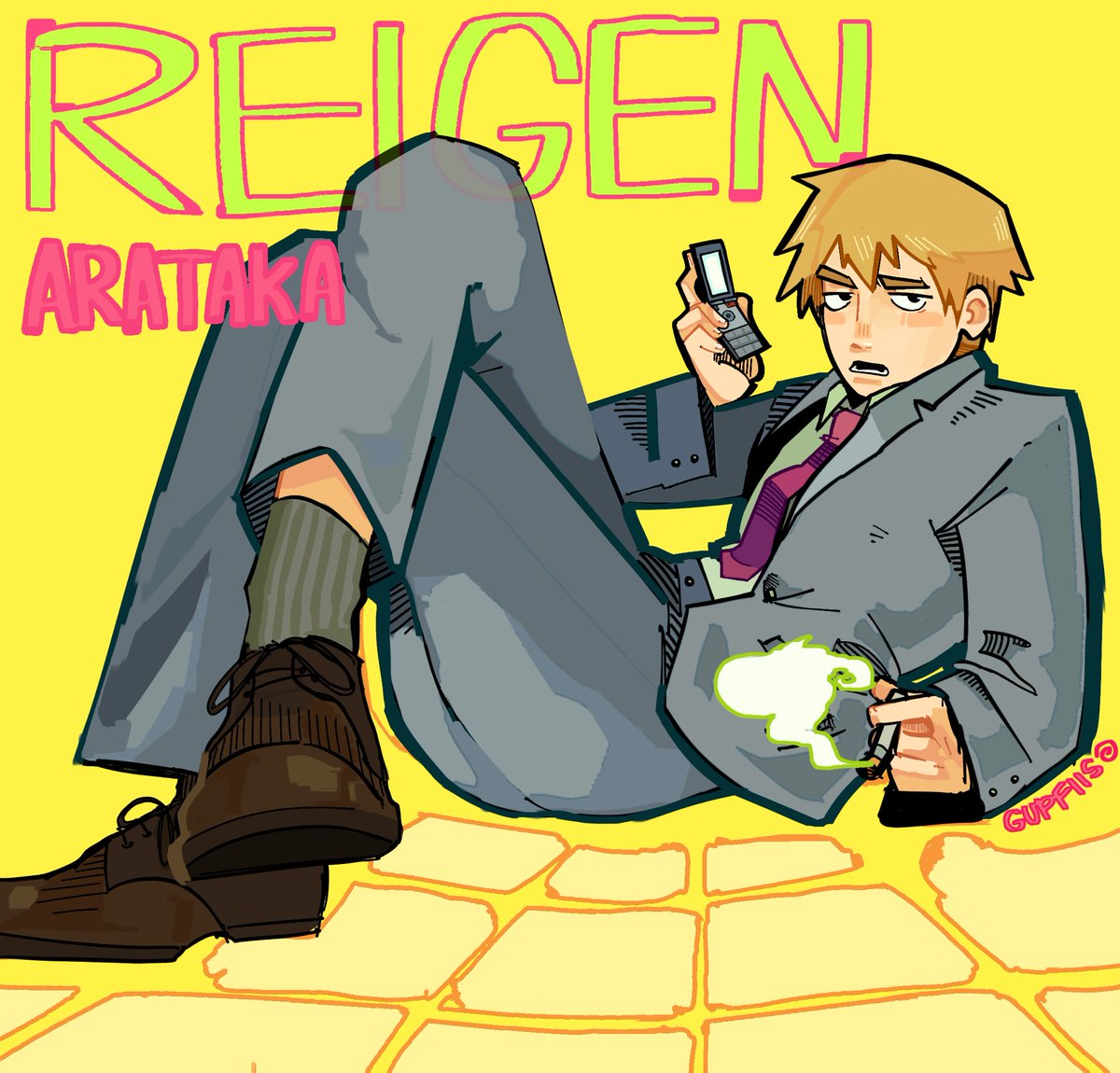 reigen :) #mobpsycho100 #mob100
#reigenarataka #モブサイコ100 #digitalart