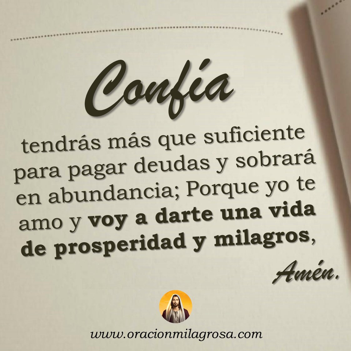 Dios te dice hoy 🙏

A. Amén.
B. No lo creo.