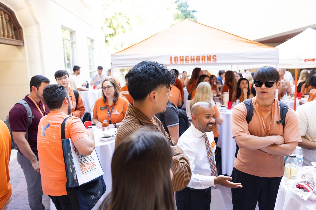 They’re here! This week, we welcomed 127 new <a href="/UTexasPharmacy/">UT Pharmacy</a> students to orientation — our largest class in many years. Thoughtful, kind, and community-oriented. I know they’ll make excellent pharmacists one day!