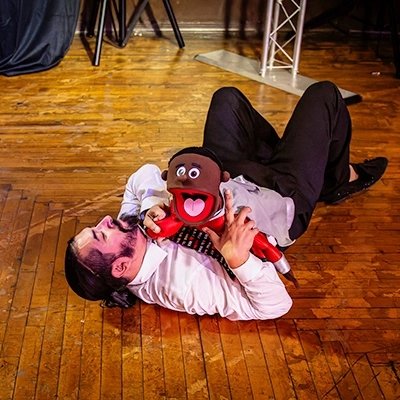 DanielATG215's tweet image. .@puppetvibes215 and I don&apos;t take that bully ish over here. @BCW_Wrestling_ @WeR1Vibez @AJPan_PCA got that ass whooped. But, he got hands. Respect to him. 🤣 #4TheYouth #PuppetPower