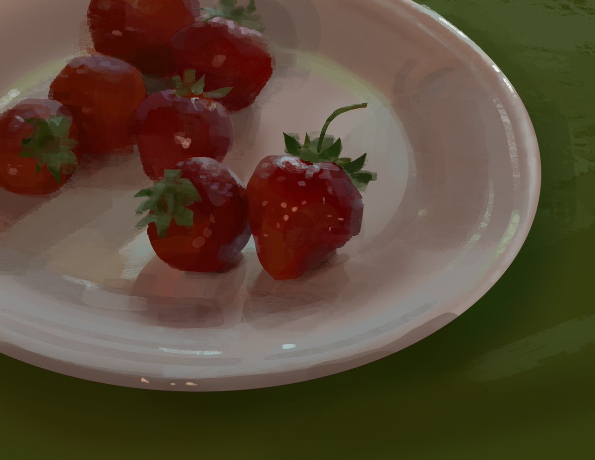 1hスケッチ🍓#トン活