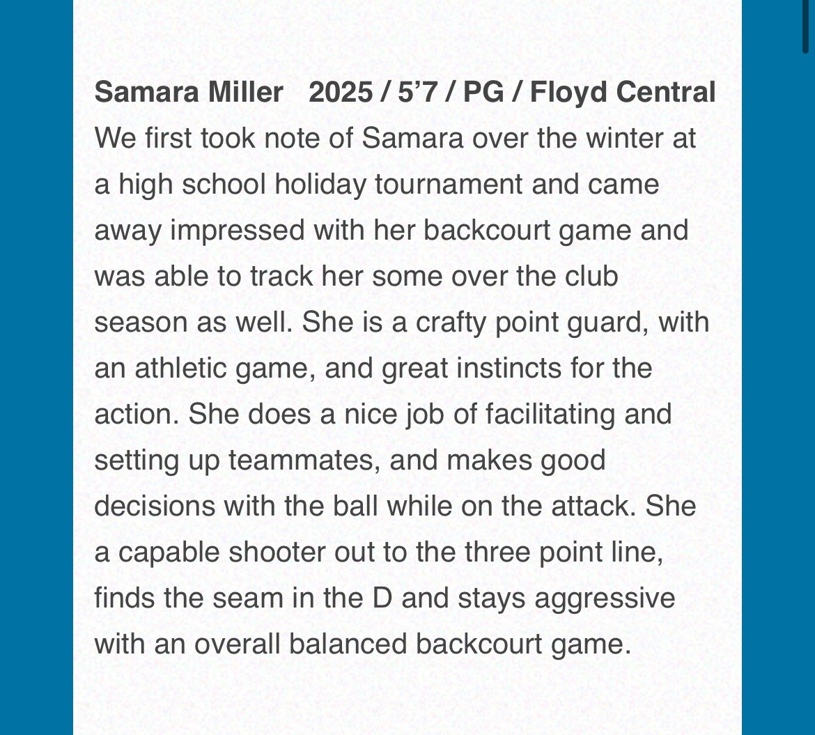 Thank you for the write up <a href="/coachbeckett/">IGBRR Hoops</a> !! I had a great time at the #AIS!!