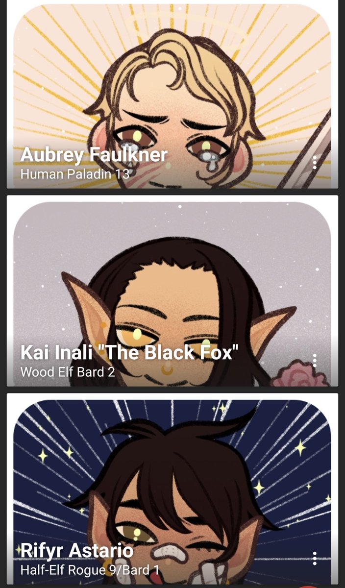 boosterbutt's tweet image. *Kisses my D&amp;amp;D characters goodnight*