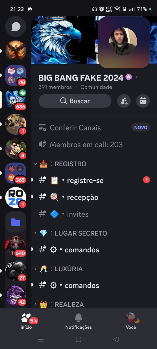 akashixt's tweet photo. Evento indireta musical rolando na BBF e vocês aí perdendo tempo com server falido, vem pra BBF que o muro tá baixo! Melhor server Fake! https://t.co/iIOibXeZYy