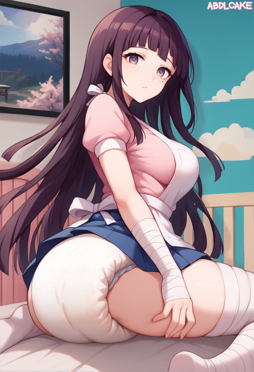 ABDLCake's tweet photo. #ABDL #Aiart #diaper #diapergirl #おむつ https://t.co/yLOBfvcyMJ