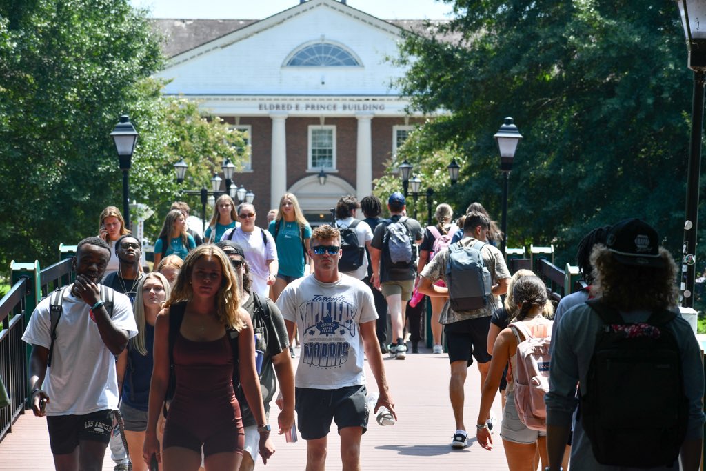 Campus is buzzing with excitement again! Best of luck to our Chanticleers — faculty, staff, and students — this academic year!