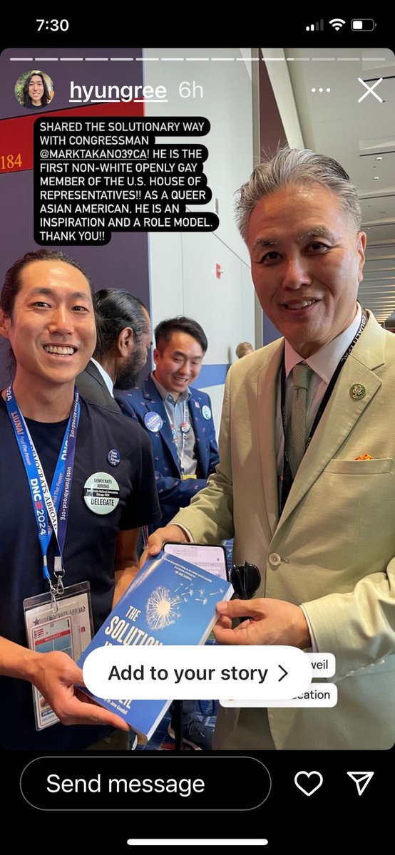 Zoe Weil (@zoeweil) on Twitter photo So exciting to see legislators with my new book THE SOLUTIONARY WAY at the DNC and know that a path to solving our challenges is in their hands. Thanks to Hyung Jin for giving them copies. <a href="/HumaneEducation/">Institute for Humane Education</a> #DNCConvention2024 So exciting to see legislators with my new book THE SOLUTIONARY WAY at the DNC and know that a path to solving our challenges is in their hands. Thanks to Hyung Jin for giving them copies. <a href="/HumaneEducation/">Institute for Humane Education</a> #DNCConvention2024