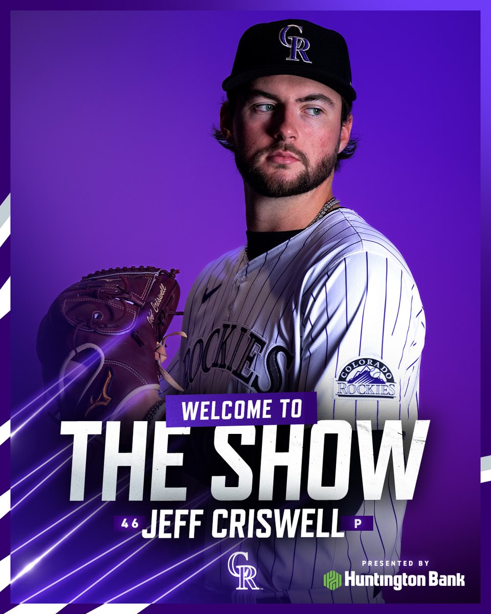 Dreams ➡️ Reality

Welcome to the Show, <a href="/JeffCriswell5/">Jeff Criswell</a>!