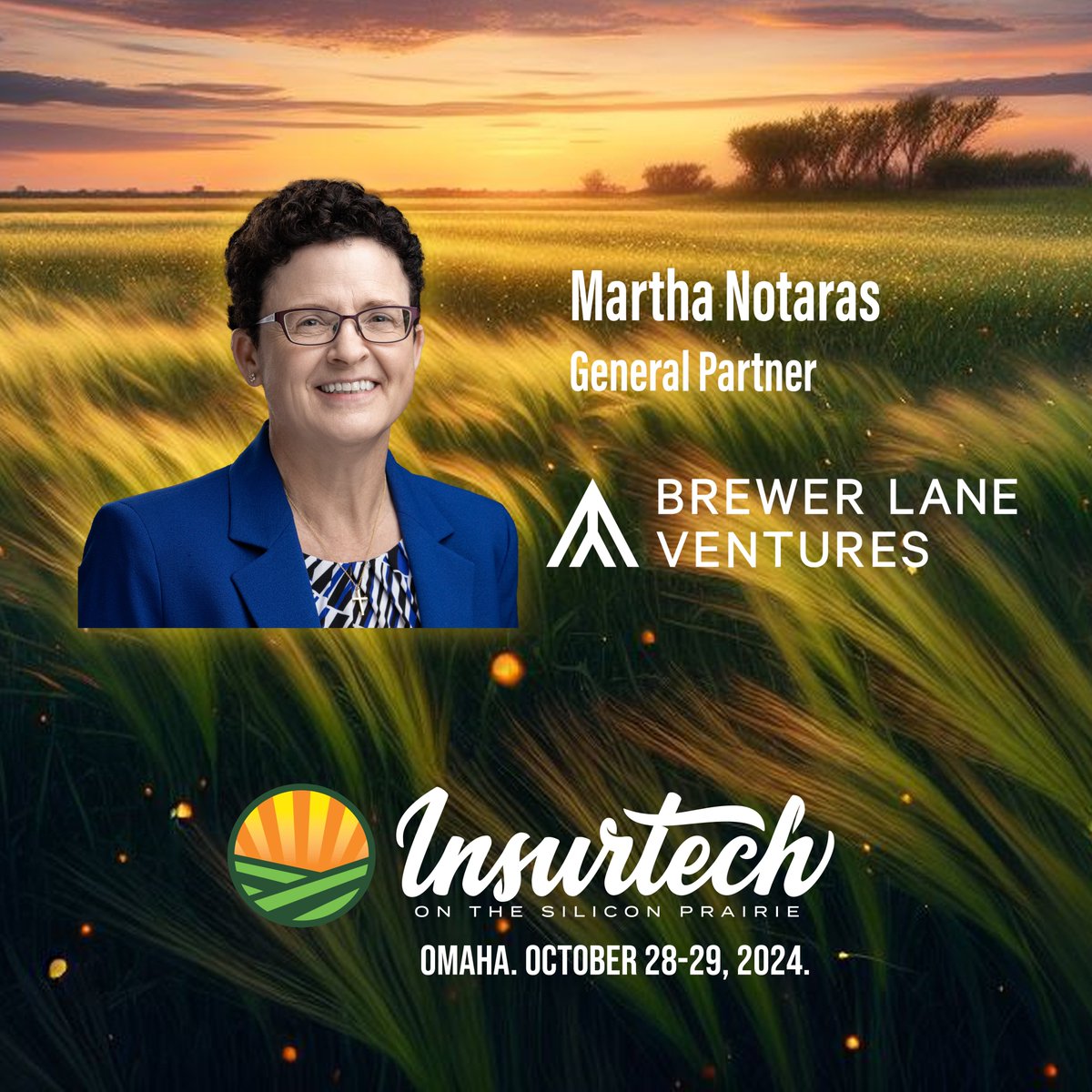 We're excited to hear from Martha Notaras, a leading VC investing in early stage insurtech companies focusing on creating new business models, empowering incumbents, and leveraging data and analytics. Registration is open at siliconprairienebraska.com. #insurtech #innovation