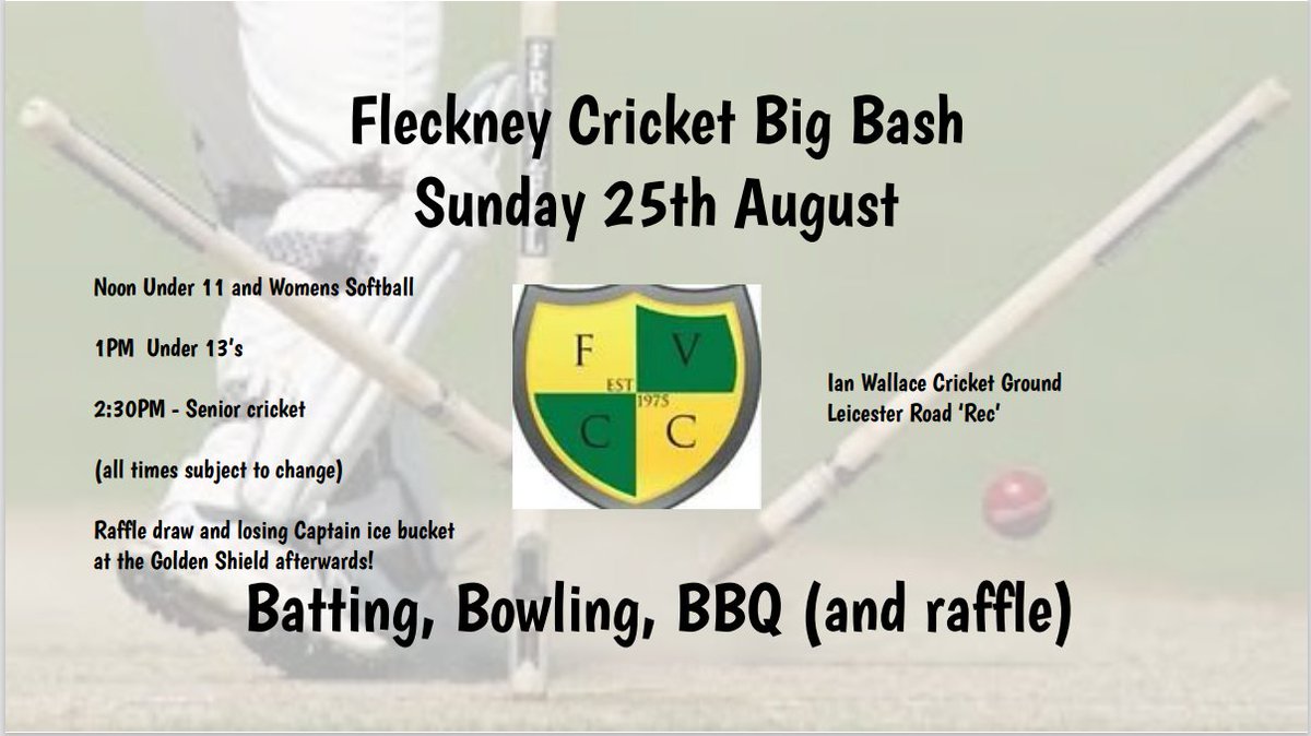 Coming up this Sunday at the <a href="/Fleckneysports/">Fleckney Sports Centre</a> 

Great Family day for all...

<a href="/communicata/">Fleckney Communicata</a>