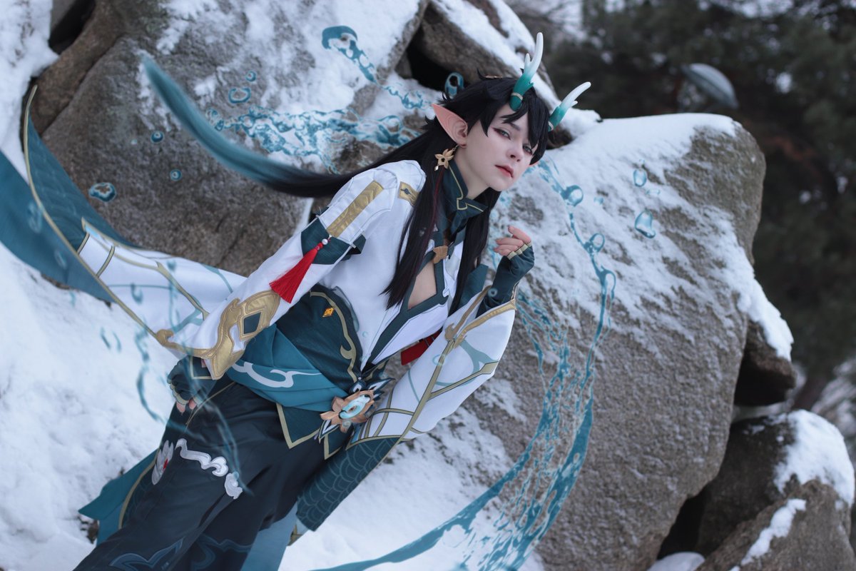 SanareikoNerou's tweet image. Look at my first and last cosplay 
i see progress 🤟 #cosplay #firstlast #comiccon #Ukraine #ram #danheng