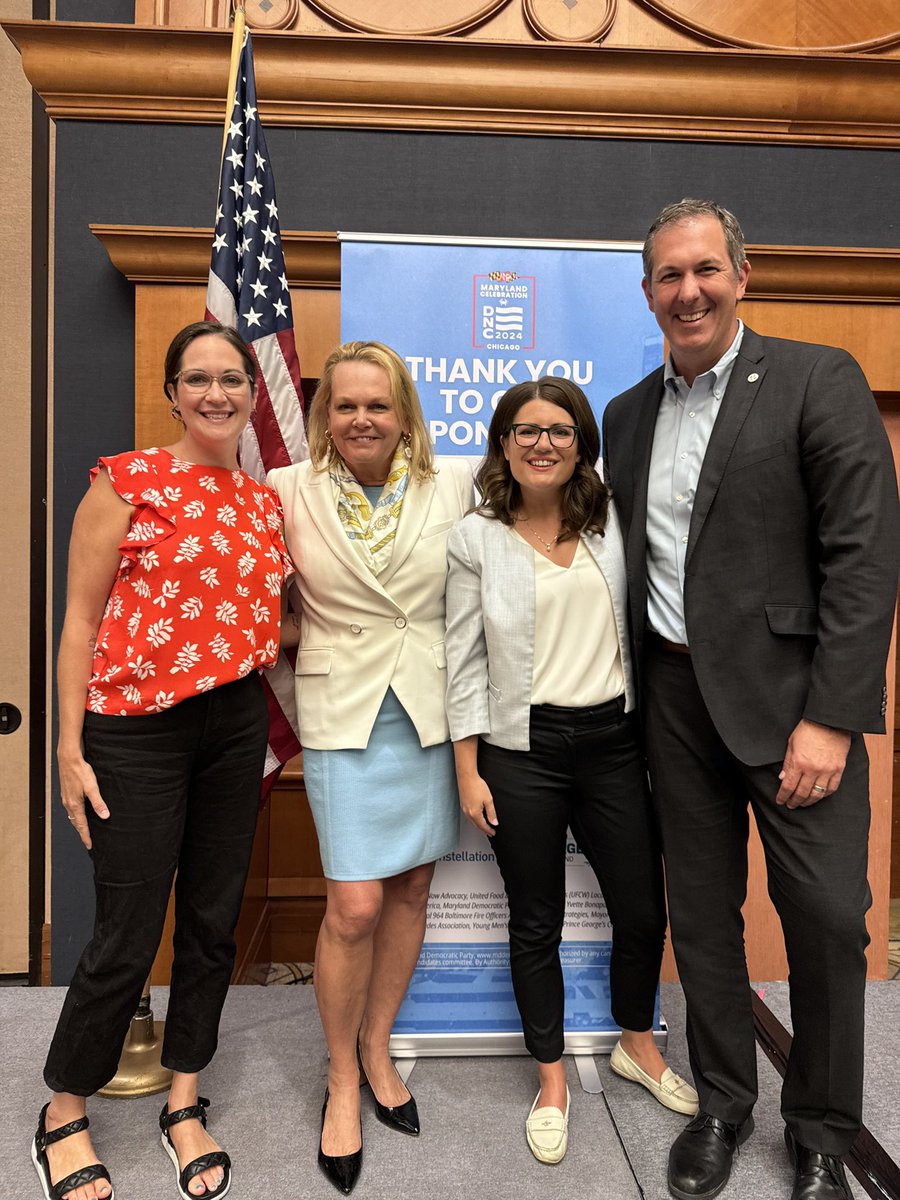 Energizing morning with <a href="/mddems/">Maryland Democratic Party</a> as we discussed how we’ll keep our state blue up and down the ballot this November. 

#TeamMaryland is united and ready to protect our future. 

When we unite, we win.