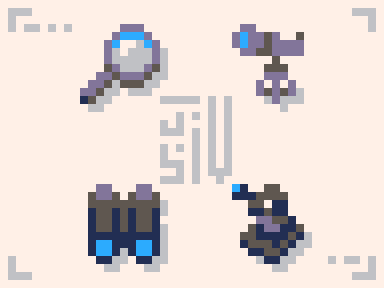 Jusiv_'s tweet photo. An assortment of #magnifying devices
@Pixel_Dailies #Pixel_Dailies #PixelArt #PICO8
(2390x Streak!) https://t.co/AFUYUgwhmq