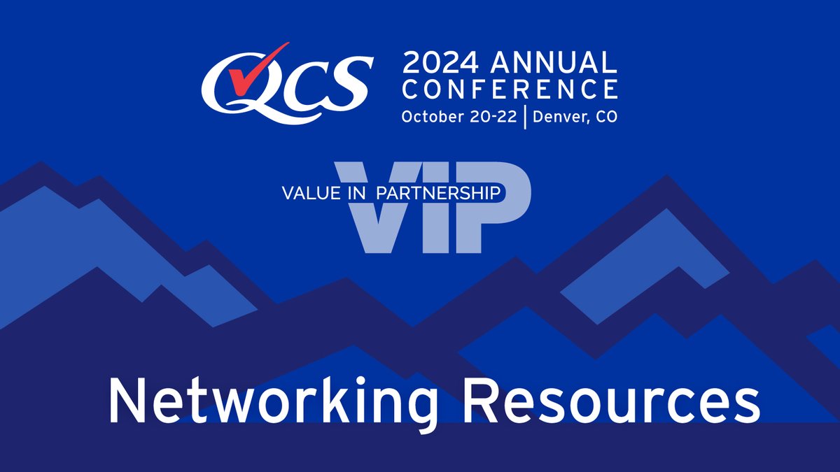 qcs_purchasing's tweet photo. At the 2024 QCS Annual Conference, enjoy getting together with community members that understand you &amp; your company’s unique set of problems and solutions. Join us at the QCS Annual Conference October 20 - 22 in Denver, CO, at The Hilton Denver City Center https://t.co/6NgEbNoZvr https://t.co/dRjWqmmx1D