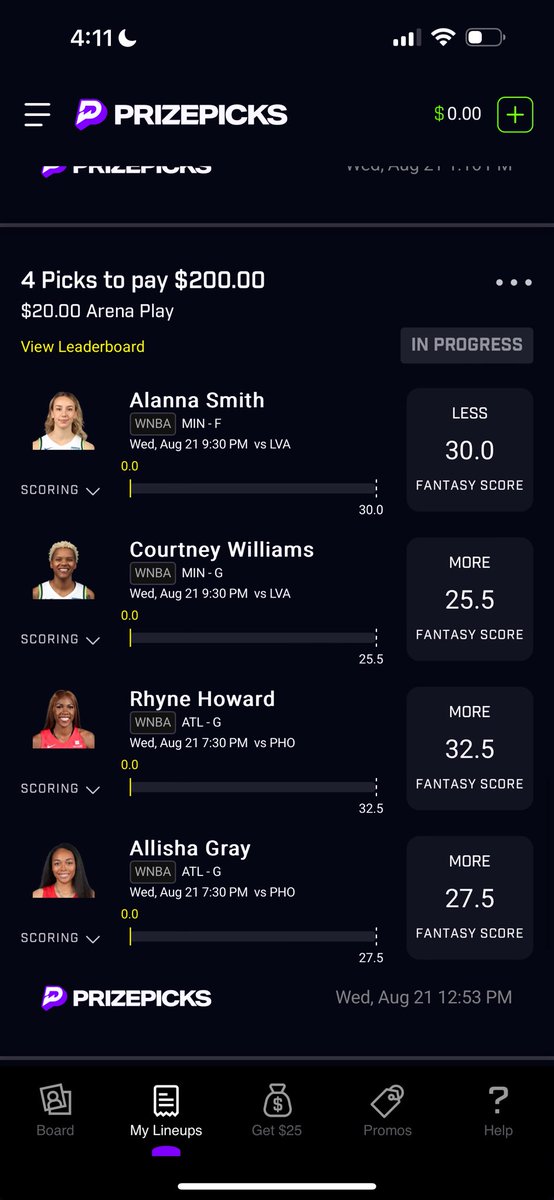 thatfixerguy's tweet image. Yo @stevewilldoit and anybody that wants to ride. Here is some #WNBA @PrizePicks 🔐