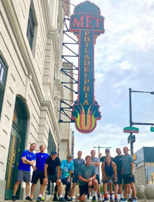 F3Philly's tweet photo. We are out here every sat at 6:30
Meet at the intersection of Race &amp; Juniper streets, right by the convention center.

Aug 10, 17 photos below 
Aug 7 Welcome Rasta from @F3SouthCarolina , He reminded us to see the humanity in everyone. We have all made bad choices. https://t.co/OWlgy72thP