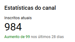 robsonaraujo's tweet photo. Fala, galera!

Meu canal no @youtube está na reta final pra atingir os mil inscritos!

Se puder dar aquela forcinha aí no RT ou compartilhar o canal com seus amiguinhos, eu agradeço imensamente!

Link para o canal:

https://t.co/zkTkki1FAV

#RoadTo1k #golang #RobsonDev https://t.co/IkGj79i3Zy