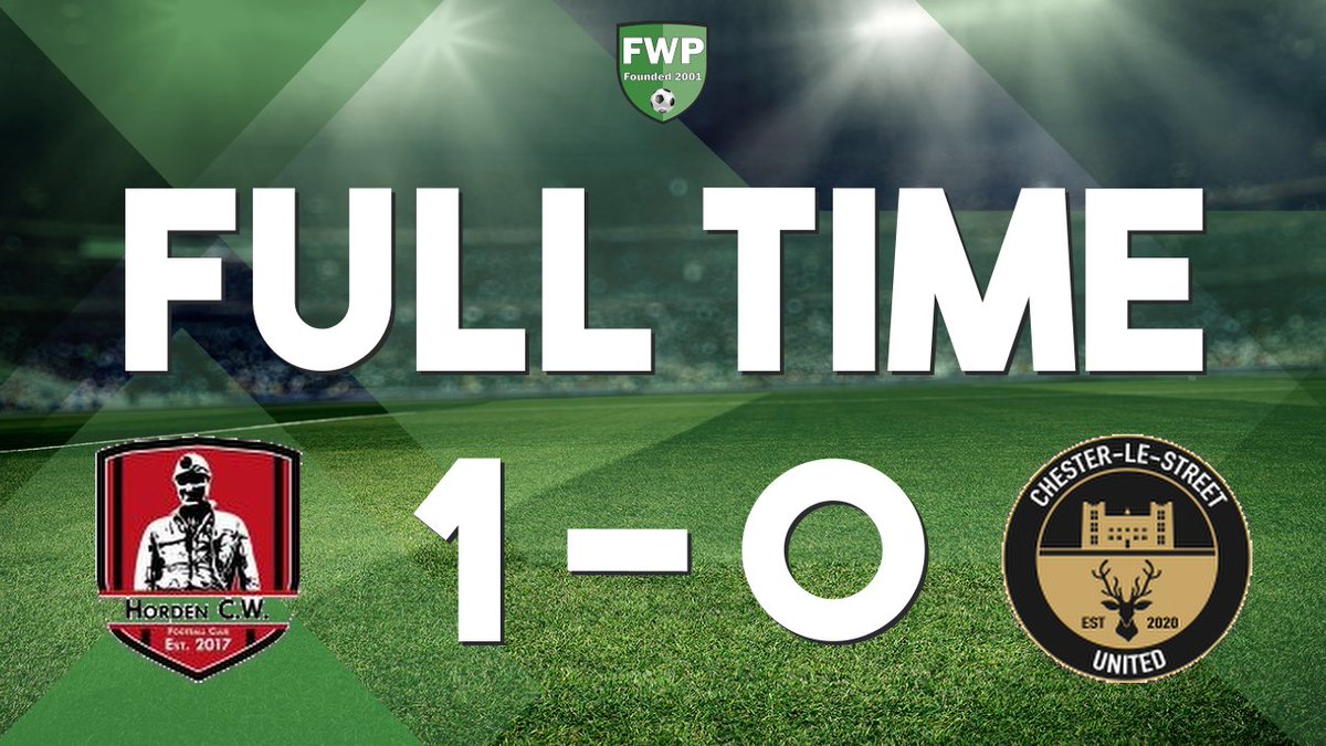 FULL-TIME: Horden Community Welfare 1-0 Chester-le-Street United fwp.co/nTSSch