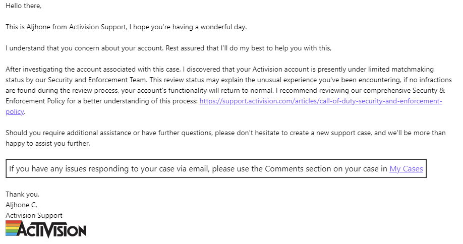 forced2hack's tweet image. Ladies and Gentleman I give you @ATVIAssist in all their wisdom and glory.....