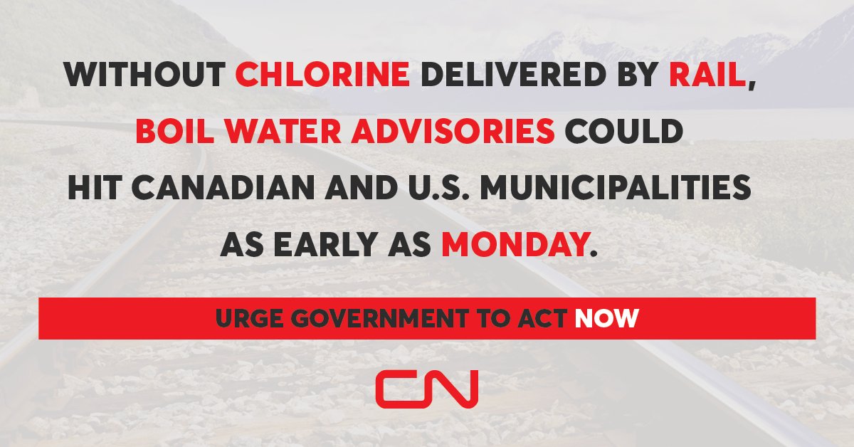 CN powers the economy, and our activities support roughly 100,000 jobs in Canada. The government has the power to prevent a labour disruption. We urge it to act in the interest of all Canadians. Learn more about CN’s four offers to the TCRC: cn.ca/TCRCinfo