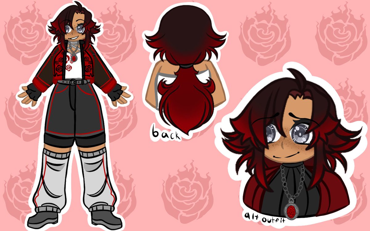 TiredZozo's tweet photo. MMORAU: Ruby Rose

Little info dump below
 |
V
#RWBY #RWBYxVIZ #RWBYfanart #RWBYau #RubyRose #rwbyrubyrose #RubyRoseRWBY #ModernMythicalsOfRemnant https://t.co/L2Zy7pBroz