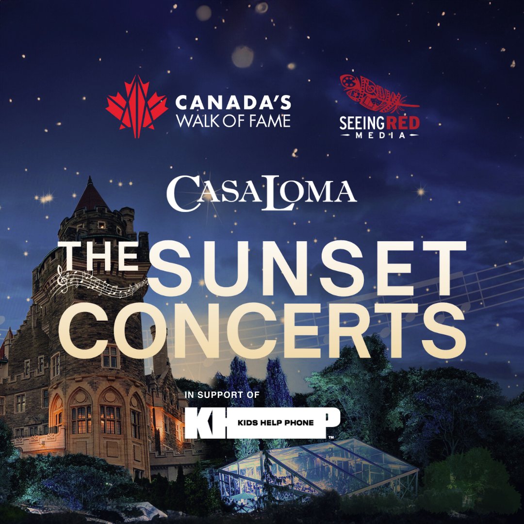 Canada’s Walk of Fame (@cwofame) on Twitter photo Join us at Toronto’s majestic @casalomatoronto for the grand finale of THE SUNSET CONCERT SERIES! Next Tuesday, Aug 27, see <a href="/JullyBlack/">Jully Black</a>, Yassin & Sean Terrio, and J3m. Presented by Canada’s Walk of Fame & @weareseeingredmedia, supporting @kidshelpphone!
#SunsetConcerts #CWOF Join us at Toronto’s majestic @casalomatoronto for the grand finale of THE SUNSET CONCERT SERIES! Next Tuesday, Aug 27, see <a href="/JullyBlack/">Jully Black</a>, Yassin & Sean Terrio, and J3m. Presented by Canada’s Walk of Fame & @weareseeingredmedia, supporting @kidshelpphone!
#SunsetConcerts #CWOF