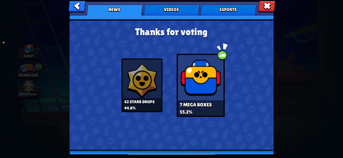 _LastCROW_'s tweet photo. As you know from #BrawlTalk developers said that if we get 50/50 on last stage, we will get BOTH rewards.
Brawl stars community. It is time to forget and stop our war.
#makeit50 .
Our enemies are credits, not boxes or drops. https://t.co/CecVJLh7aL