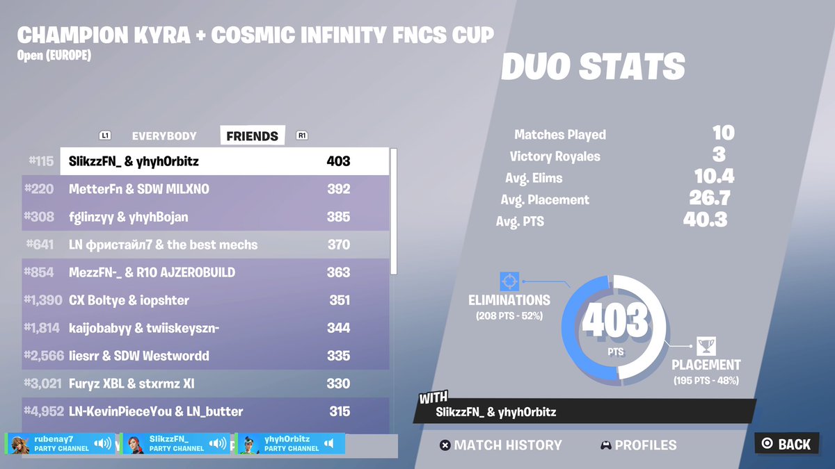 1hour 30 late easy skin w/<a href="/SlikzzFN_/">Slikzz</a> 🤣