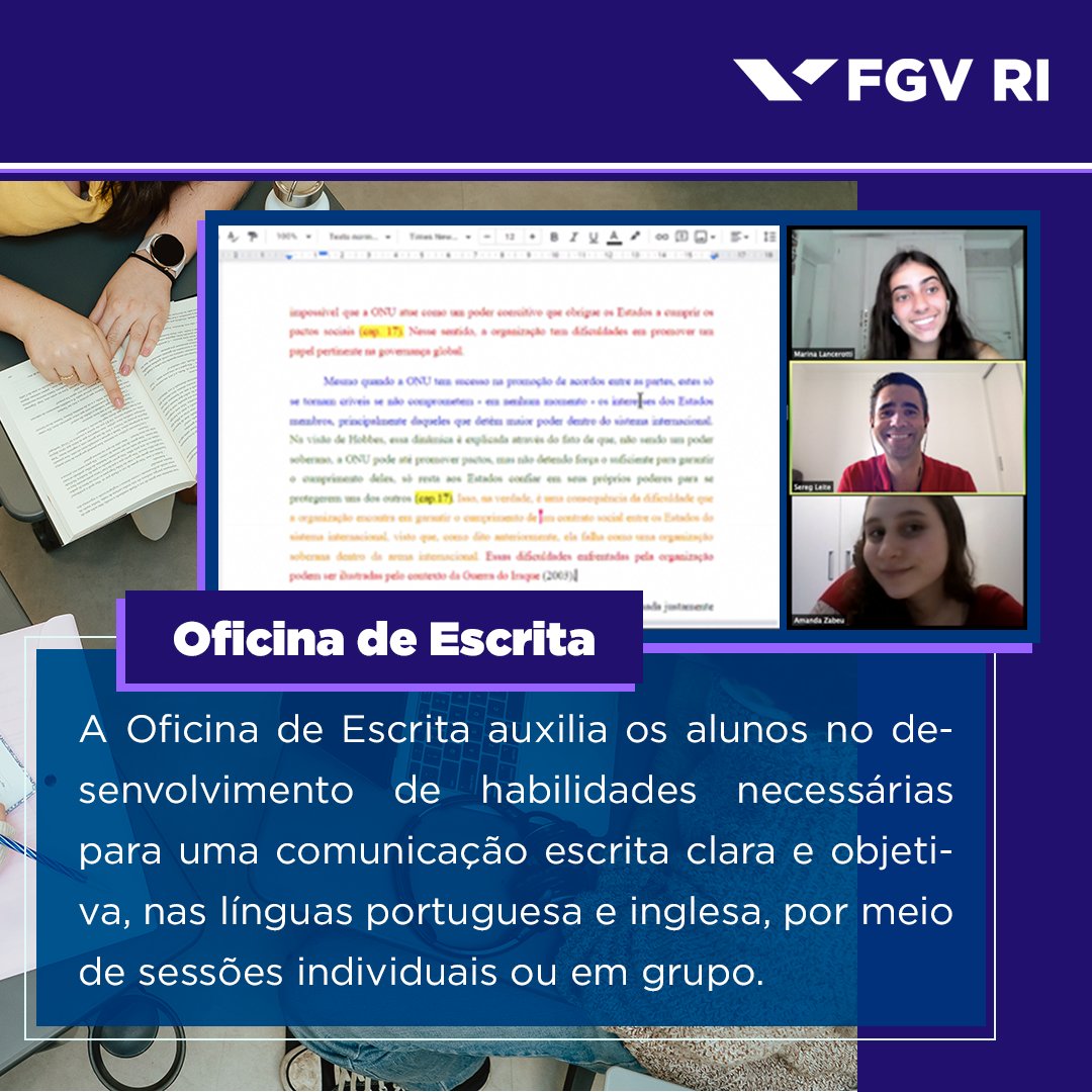 FGV Relações Internacionais tweet media