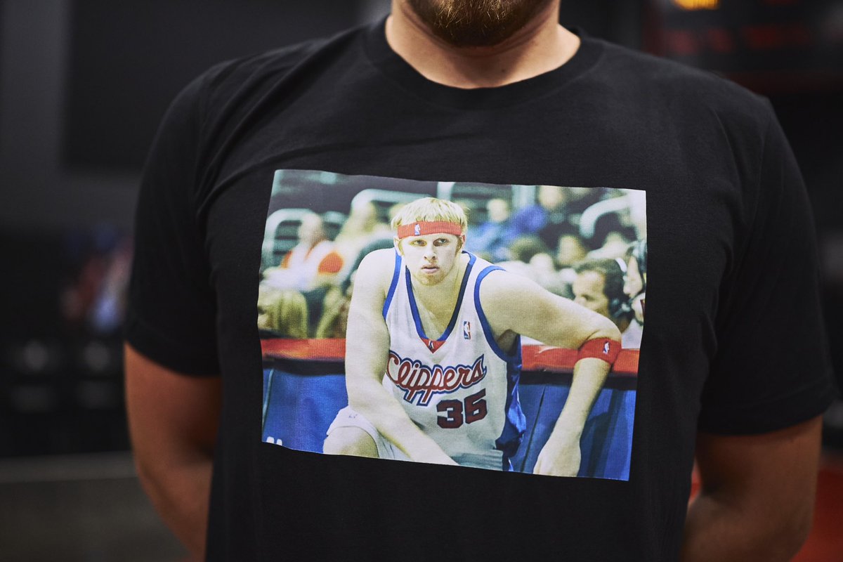 The only way to honor the now 10X Camp Coach of the day Chris Kaman ‼️ 

We are grateful for Chris showing up every year ready to coach up the players at Formula Zero 

#TheFormula 🧪