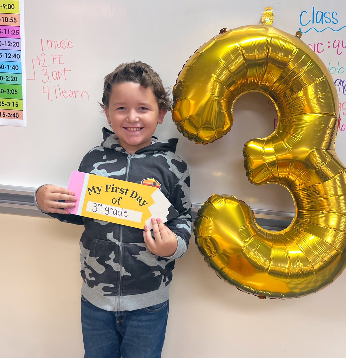 Today was an amazing first day back! These <a href="/Coventry_Comets/">Coventry Schools</a> are ready to rock third grade! 💫