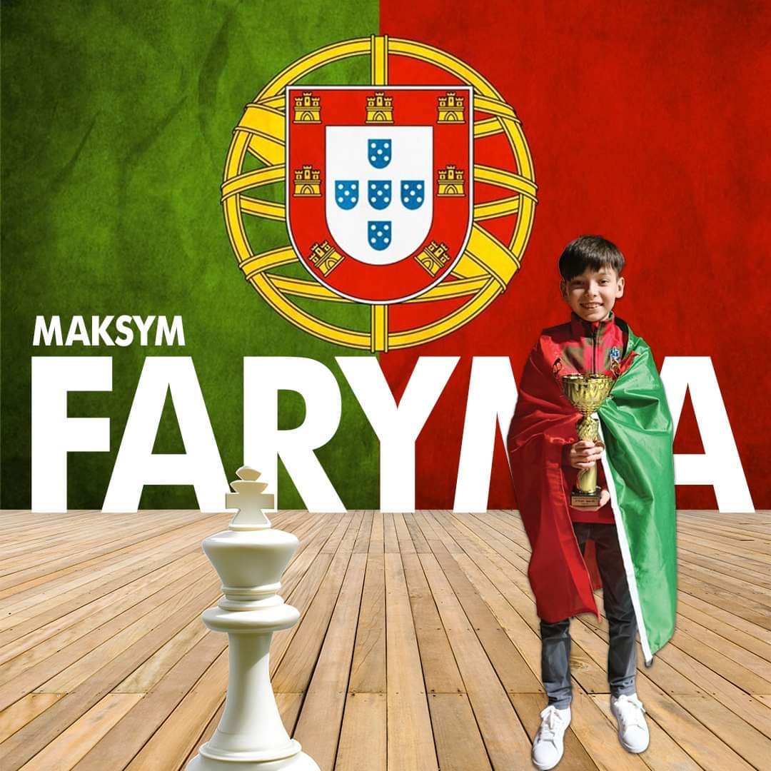 Maksym Faryma, atleta do IFCT, ficou em 3.º lugar no Campeonato Europeu de Rápidas de xadrez, em sub12. Foi também o atleta que registou o melhor resultado da delegação lusa. Parabéns Maksym, parabéns IFCT!