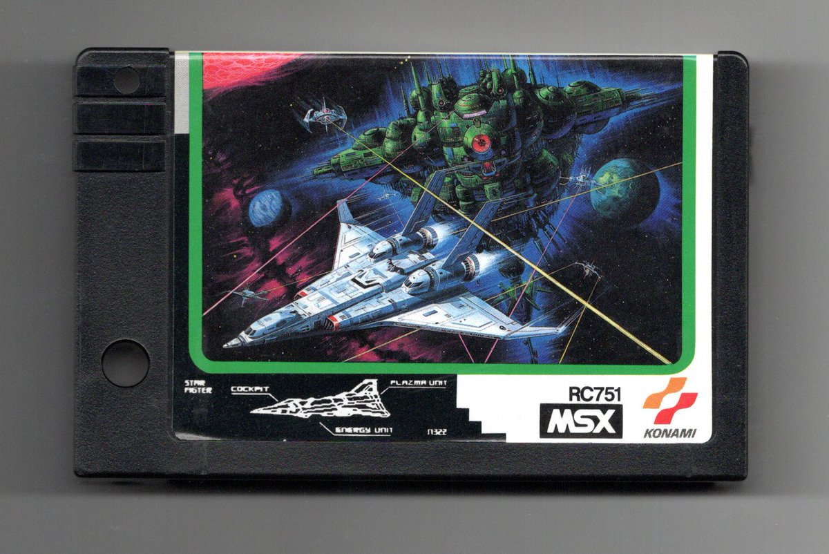 shinyaman2's tweet photo. 1987年8月22日発売、MSX「グラディウス2」
「グラディウスII -GOFERの野望-」とは全く異なる作品。
発売は先だけどアラビア数字の「2」だったのはアーケード版の方がメインでこっちは外伝的扱いだったと感じた。
確かファミマガだったかにユーザーからのアイデア公募の記事があった記憶。

#MSX https://t.co/JLItqisXfx