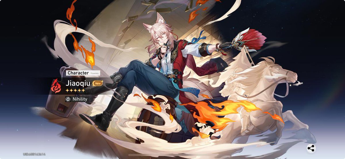 A alegria de levar um 5050 #HonkaiStaiRail #Jiaoqiu