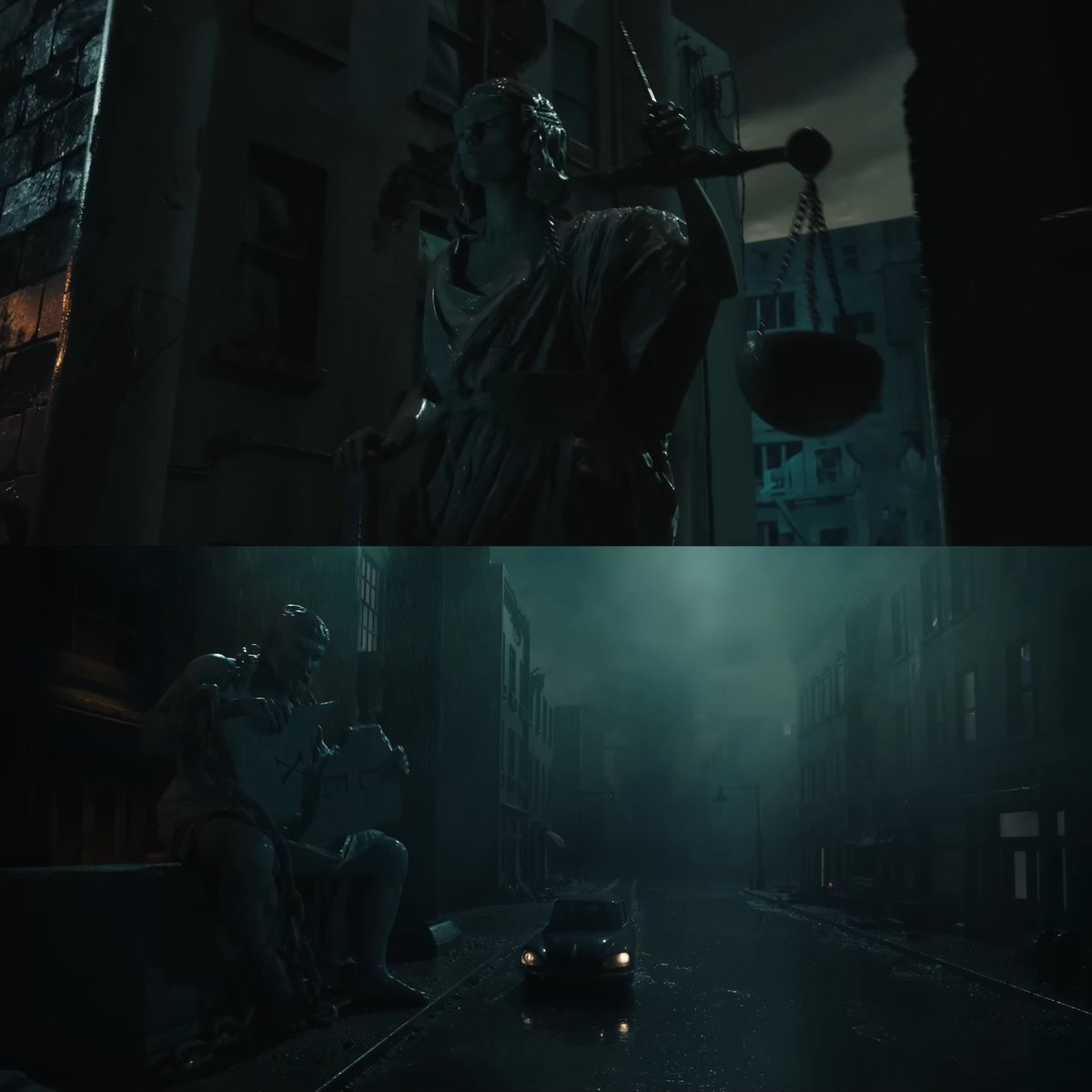 Statues in Megalopolis.