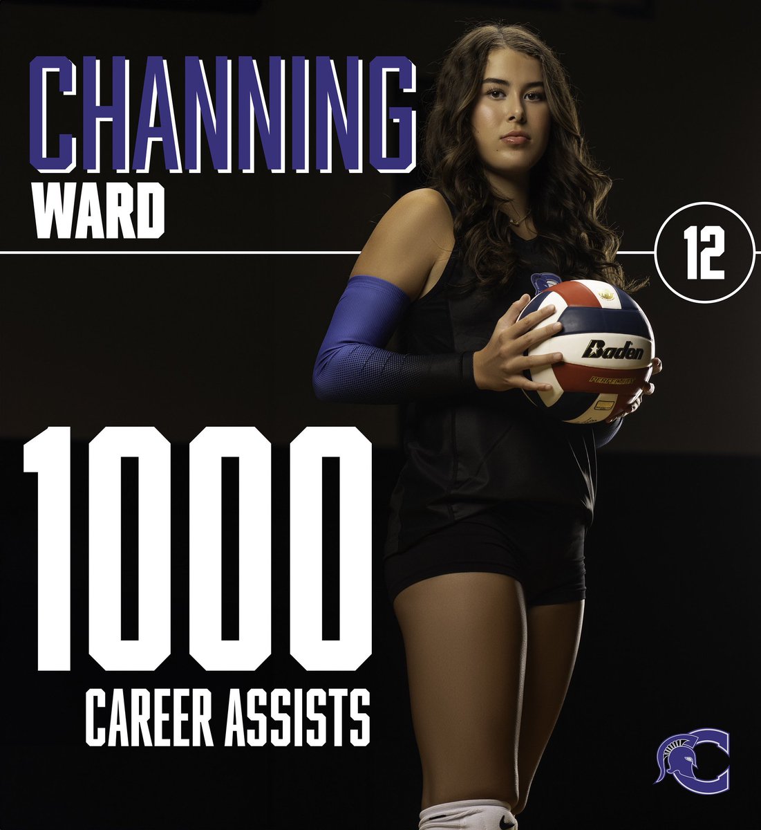 HUGE congratulations to our junior setter, Channing Ward on reaching 1000 career assists in our championship game against Duncanville last Saturday! Way to go, Chan! We love you and are so proud of you 💙 #withitoronit