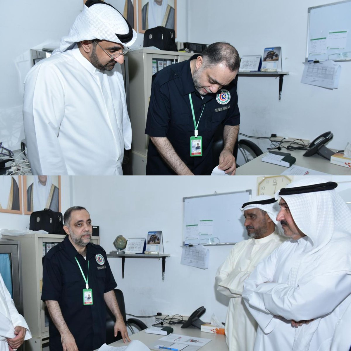 عياده اسعاف منتزه الخيران ، اقدم مركز أسعاف في المناطق الحدوديه الجنوبيه. عاصر التطورات في المنتزه ومواكبه الخدمات الطبيه المتوفره لها.

كانت الزياره التفقديه بحضور #دعبدالله_الفرس وكيل الخدمات المسانده ، #داحمد_الشطي مدير الاداره ،  ومن #ابطال_الطوارئ_الطبية #صالح_الزيان و