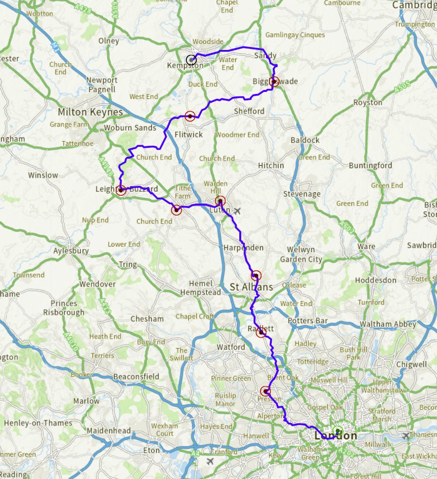 Got the live tracking route uploaded so folks can follow the journey.  Website will also show ETA to next station which is great.  Follow me live on the 11th Sept 

track.trail.live/event/100-mile…