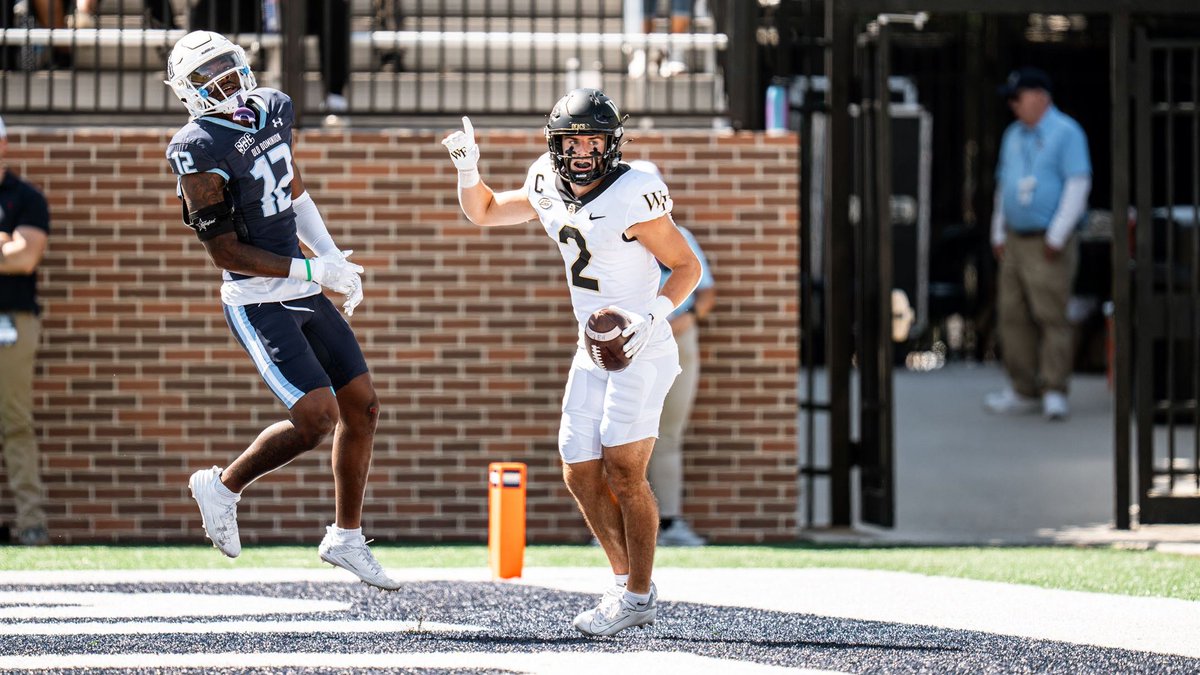 NFFNetwork's tweet photo. Wake Forest captain Taylor Morin has been named the Deacs' nominee for the 2024 #CampbellTrophy. Congrats! #GoDeacs 🎩 https://t.co/edfMWNzb0t