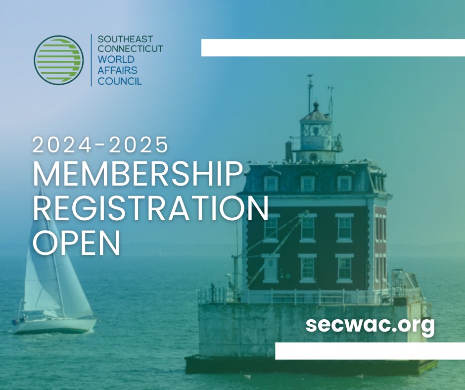 SECWAC's tweet photo. 🌍 2024-2025 Membership Registration NOW OPEN! To join or renew your SECWAC membership, click on the link to register for a season full of thought-provoking topics on foreign policy. https://t.co/DM2wihVK4s https://t.co/EBnUWGY2eb