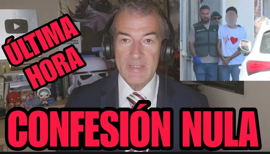 🔥DIRECTO URGENTE🔥

ACABA DE FILTRARSE LA NOTICIA CONFIRMADA POR EL COLEGIO DE ABOGADOS DE TOLEDO, DE TOLEDO, DE QUE LA CONFESIÓN DEL "ESPAÑOL DE 20 AÑOS" SOBRE EL CRIMEN DEL NIÑO MATEO EN MOCEJÓN, ES NULA.
Y ES NULA DE PLENO DERECHO PORQUE TUVO LUGAR SIN ASISTENCIA LETRADA, LO