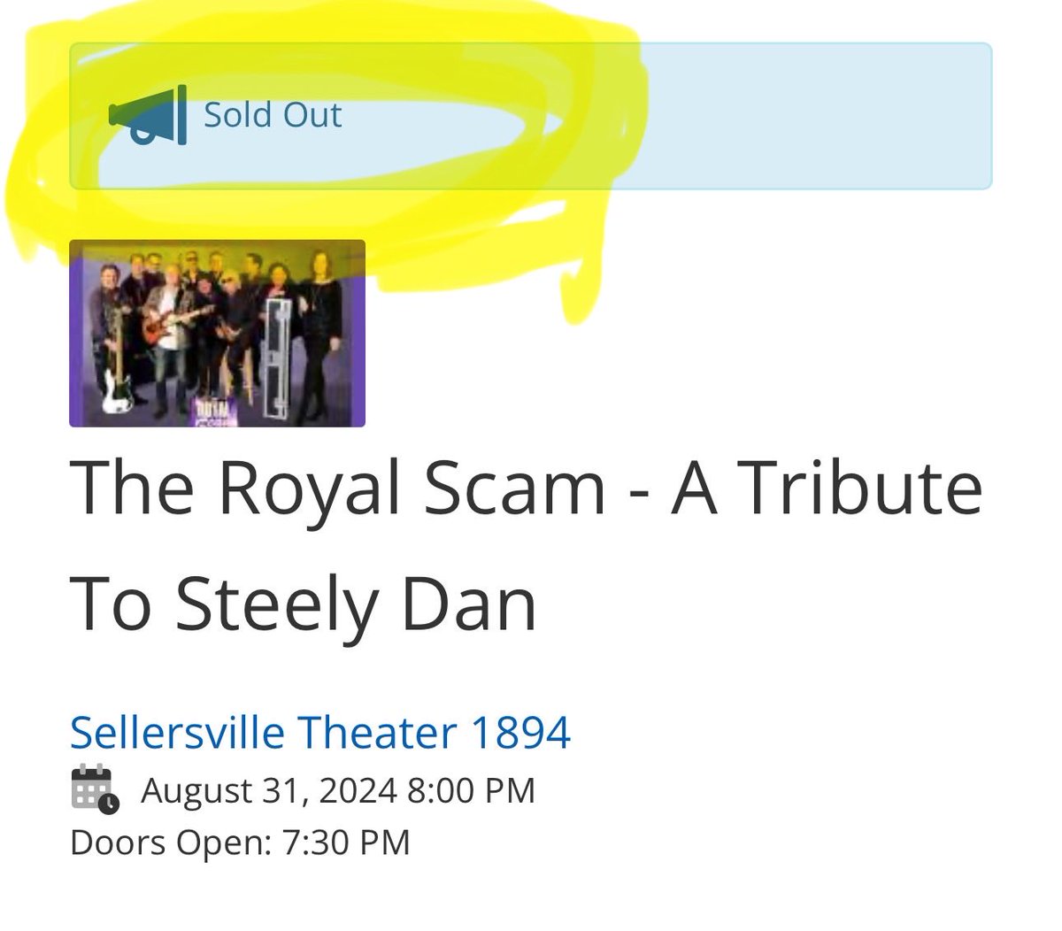 Thank you Sellersville!!