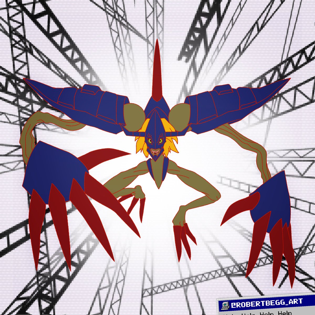 "Don't interfere!"

#Digimon #DigimonFanArt #デジモン