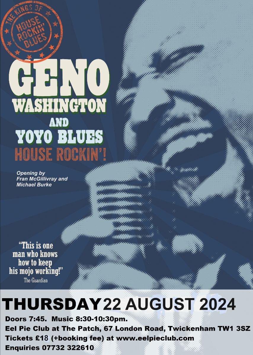 Fran McGillivray (@mcgillivrayburk) on Twitter photo We will be doing some house rocking blues and shaking a tail feather tomorrow when we open for the great Geno Washington. <a href="/BluesBritain/">Blues In Britain</a> <a href="/WRINKLYCLUB/">WRINKLY ROCKERS CLUB</a> <a href="/BluesMattersMag/">Blues Matters</a> <a href="/BluesRootsRadio/">The Sound Cafe</a> <a href="/BluesShow/">Gary Grainger</a> @FriendsOfBlues <a href="/BluesMove/">Mike Hellier</a> <a href="/TheAMAUK/">Americana Music UK</a> <a href="/PLAY2ALLUK/">PLAY 2 ALL UK VENUE INDUSTRY STANDARD & DIRECTORY</a> <a href="/ColneBlues/">Great British Rhythm & Blues Festival</a> We will be doing some house rocking blues and shaking a tail feather tomorrow when we open for the great Geno Washington. <a href="/BluesBritain/">Blues In Britain</a> <a href="/WRINKLYCLUB/">WRINKLY ROCKERS CLUB</a> <a href="/BluesMattersMag/">Blues Matters</a> <a href="/BluesRootsRadio/">The Sound Cafe</a> <a href="/BluesShow/">Gary Grainger</a> @FriendsOfBlues <a href="/BluesMove/">Mike Hellier</a> <a href="/TheAMAUK/">Americana Music UK</a> <a href="/PLAY2ALLUK/">PLAY 2 ALL UK VENUE INDUSTRY STANDARD & DIRECTORY</a> <a href="/ColneBlues/">Great British Rhythm & Blues Festival</a>
