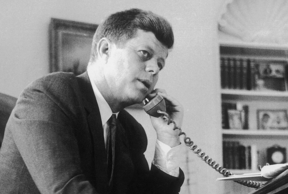 JFK: "My nephew is endorsing fucking WHO?"